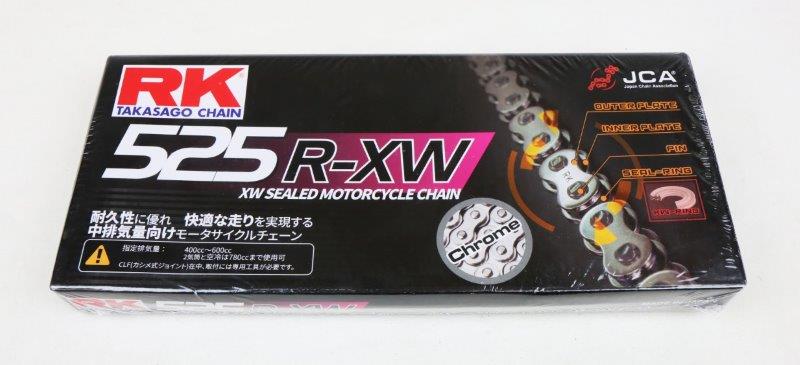 在庫有当日発送 アールケー・ジャパン RKチェーン CC525RXW-110 Chrome(クローム)|パーツライン24