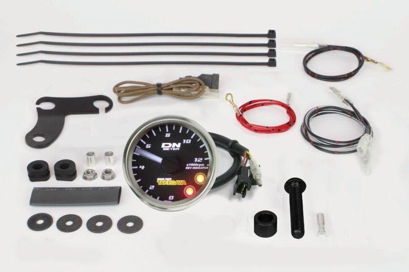 ☆武川 TAKEGAWA 05-05-0121 Φ48スモールDNタコメーターキット 12500RPM レブル250(MC49)/レブル500(PC60)