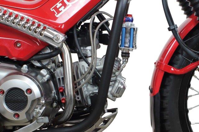 武川07-07-0431コンパクトクールキット(3フィン/スリムラインホース)CT125(JA55)