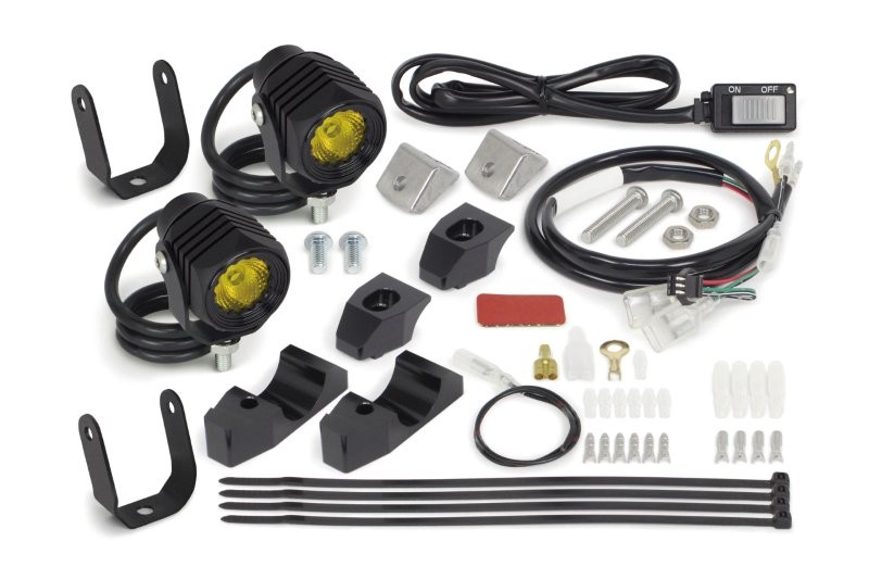 武川 TAKEGAWA 05-08-0667 LEDフォグランプキット3.0 (950/レモンイエロー) アンダー 2個入り クロスカブ・クロスカブ50/110｜パーツライン２４