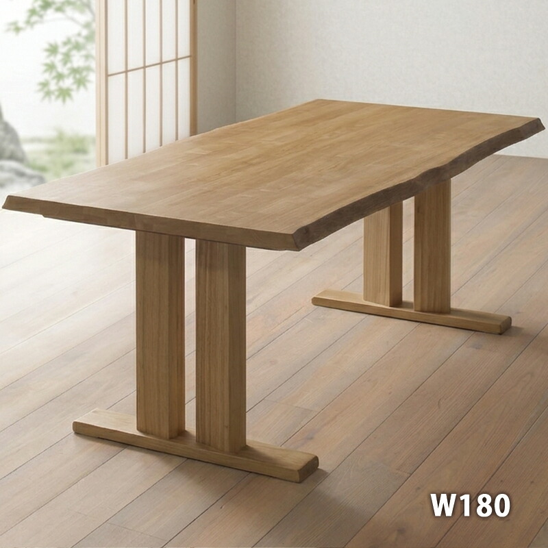 晩ご飯時刻表 180糎 一枚板風 天然ゴム木材 純乎たる材 木製 時刻表 ちゃぶ台時刻表 肌理 自然的 T字脚 6人用 6人掛け 曲がり目打ちきり付き添い人 今めかしい 和今めかしい 大型 今めかしい 時刻表単品 飛び切り感 脚のみ打っ付け