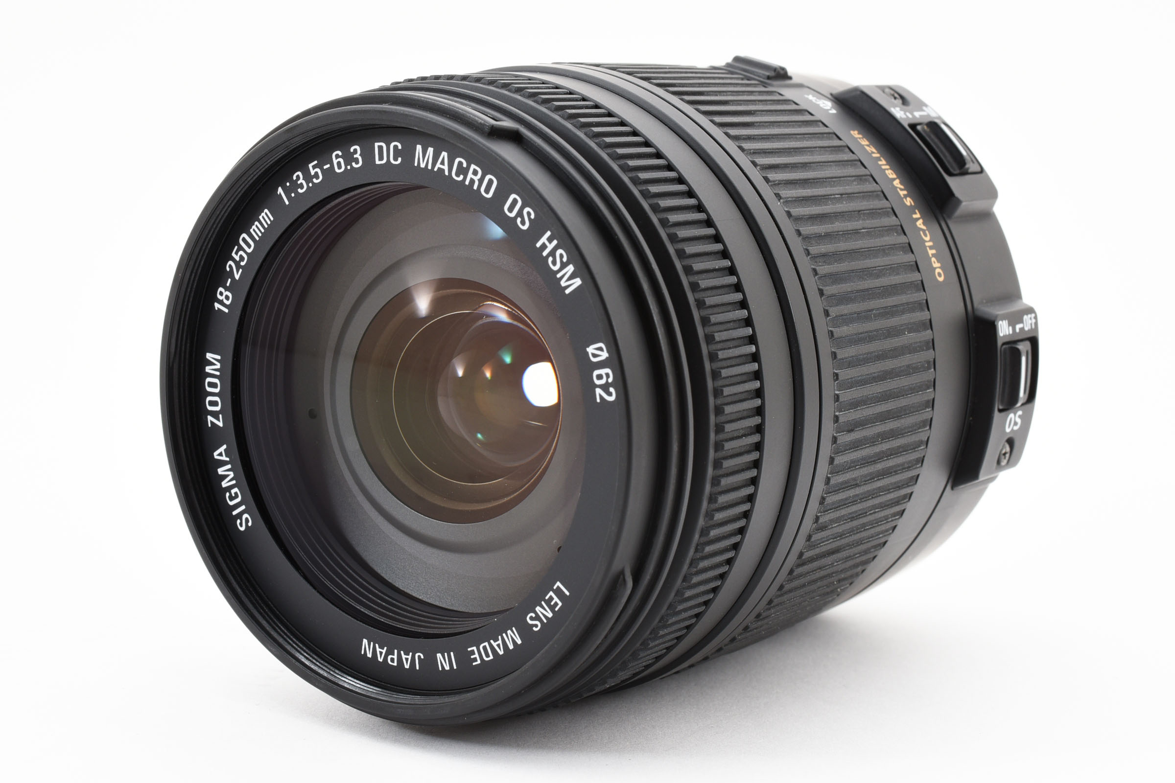 【中古】SIGMA シグマ 18-250mm F3.5-6.3 DC MACRO OS HSM キヤノン用|熊本カメラ店