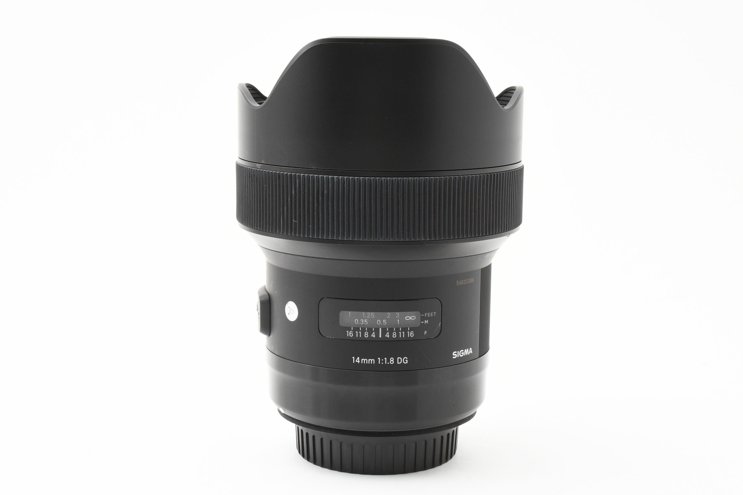 【中古】SIGMA シグマ 14mm F1.8 DG HSM Art キヤノンEF用