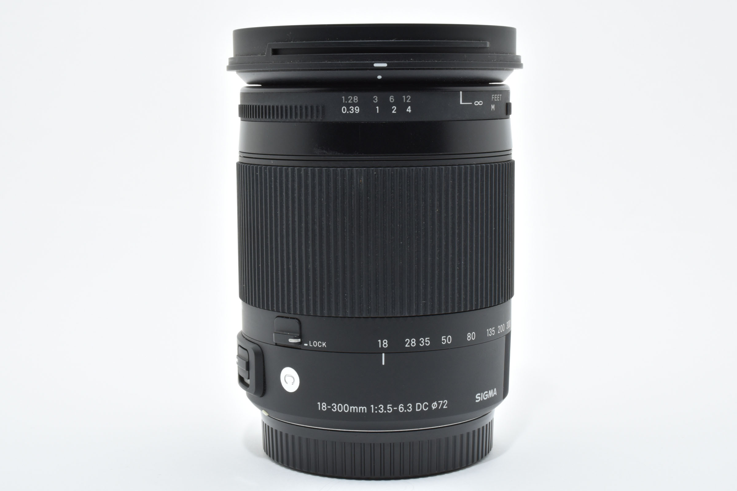 【中古】SIGMA シグマ 18-300粍 F3.5-6.3 DC MACRO os HSM Contemporary キヤノン用 水晶体