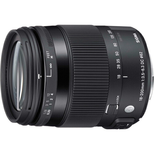 【中古】SIGMA シグマ 18-200mm F3.5-6.3 DC MACRO OS HSM Contemporary キヤノン用|熊本カメラ店