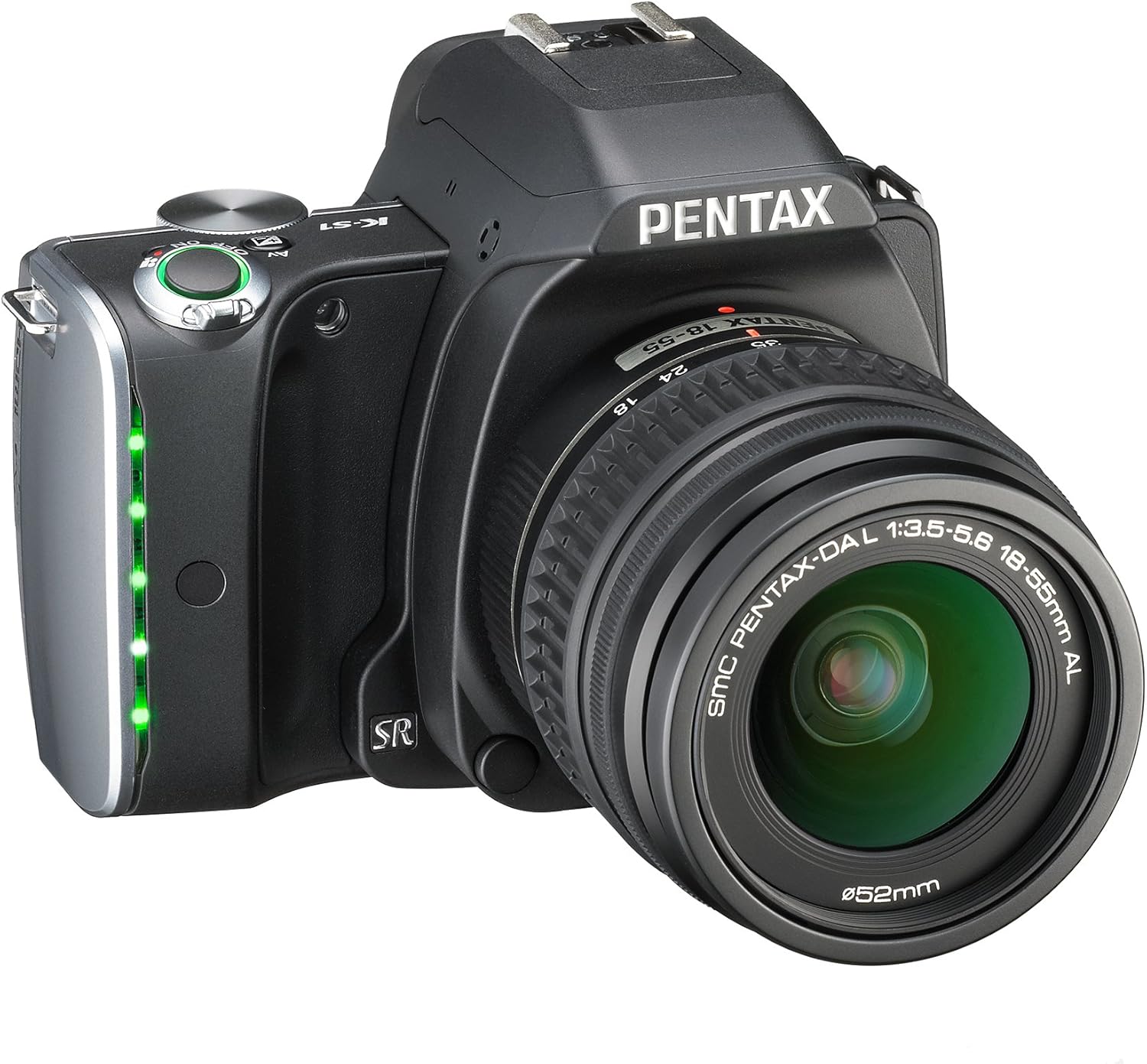 【中古】PENTAX ペンタックス K-S1 水晶体一揃いの道具 黒いこと