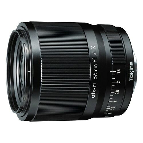 【中古】Tokina トキナー atx-m 56粍 F1.4 PLUS フジフイルムX用