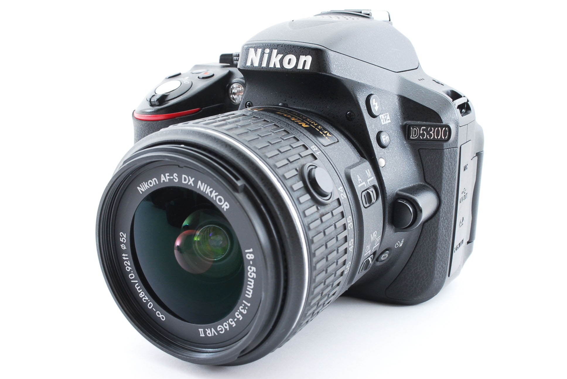 【中古】Nikon ニコン D5300 18-55 VR II レンズキット ブラック|熊本カメラ店