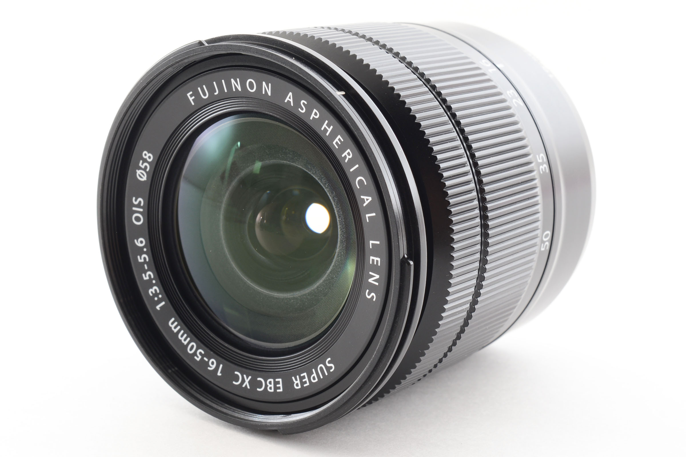 【中古】FUJIFILM フジフイルム XC16-50mm F3.5-5.6 OIS ブラック
