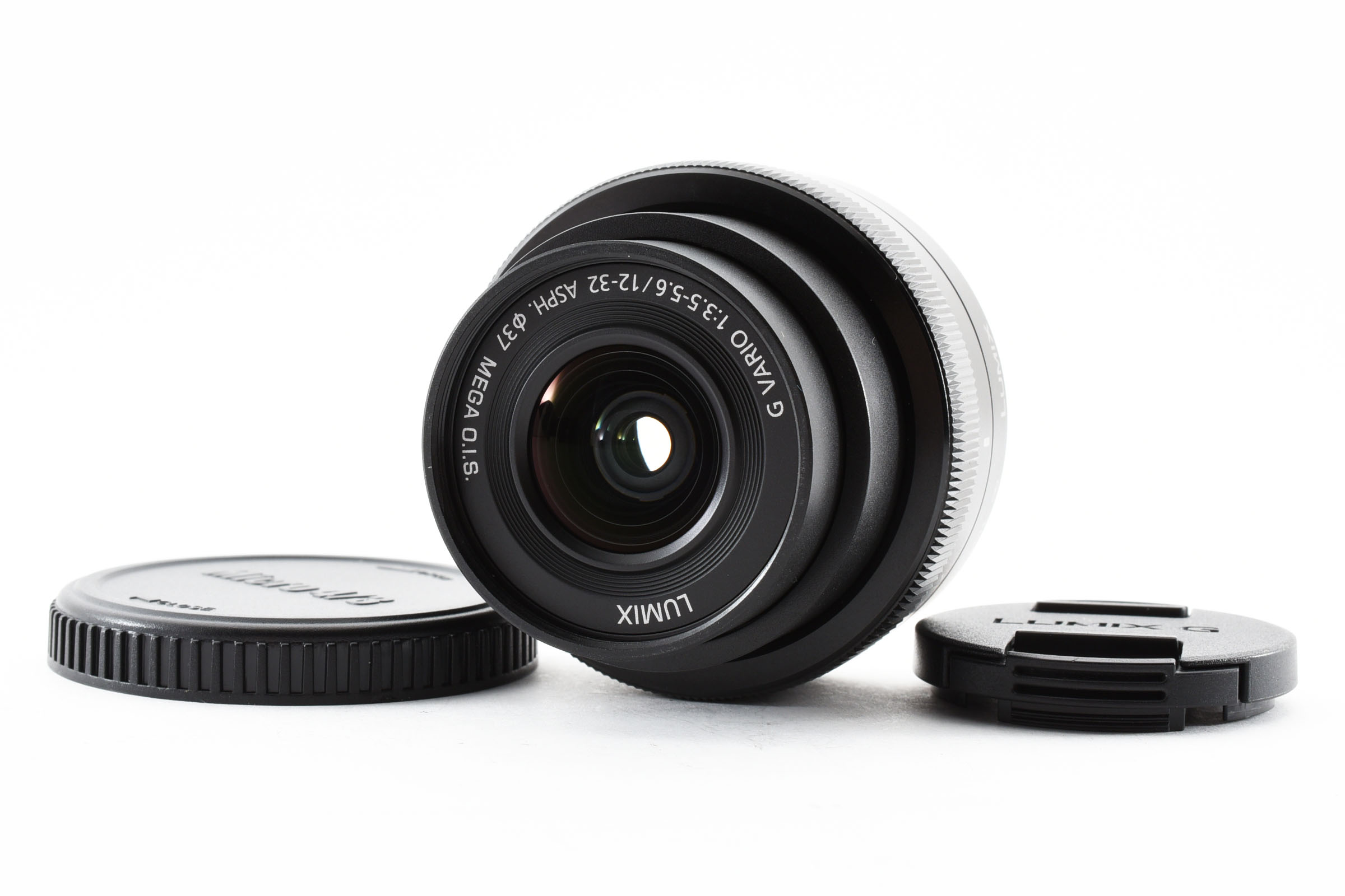 【中古】Panasonic パナソニック LUMIX G VARIO 12-32mm F3.5-5.6 ASPH. MEGA O.I.S. [H-FS12032] ブラック