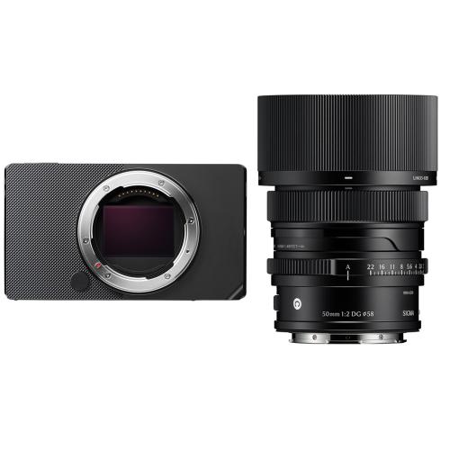 【中古】SIGMA シグマ BF 50mm F2 DG Contemporary ブラック レンズキット|熊本カメラ店