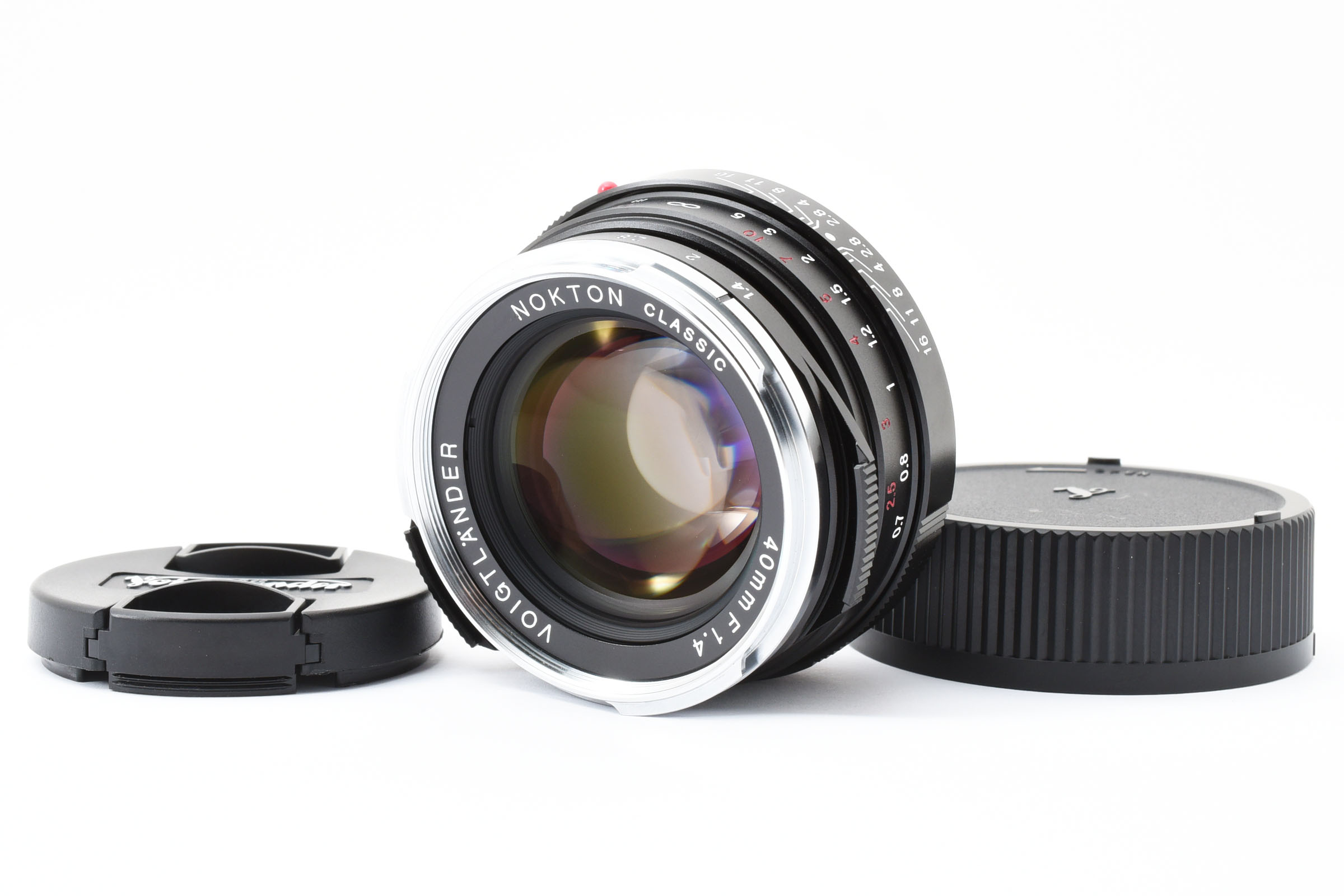 【中古】VoightLander コシナ フォクトレンダー NOKTON Classic 40粍 F1.4 VM