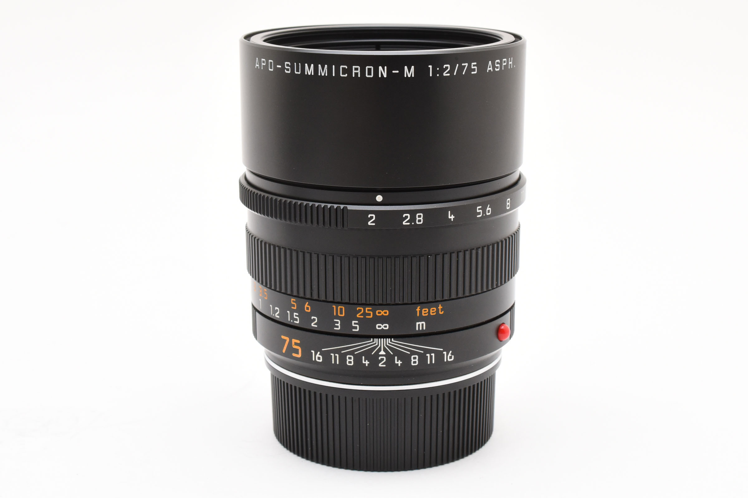 【中古】LEICA ライカ アポ ズミクロン M 2/75mm ASPH.B(6bit)