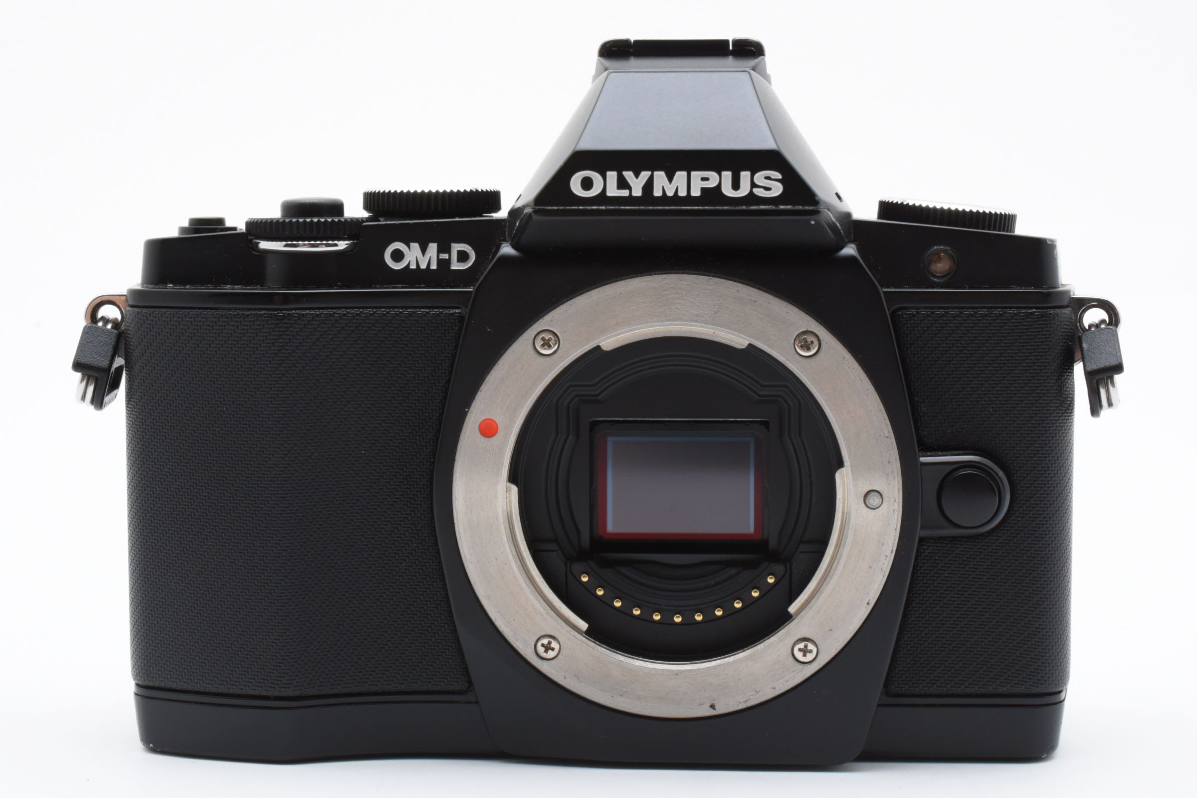 【中古】OLYMPUS オリンパス OM-D E-M5 上半身 黒いこと