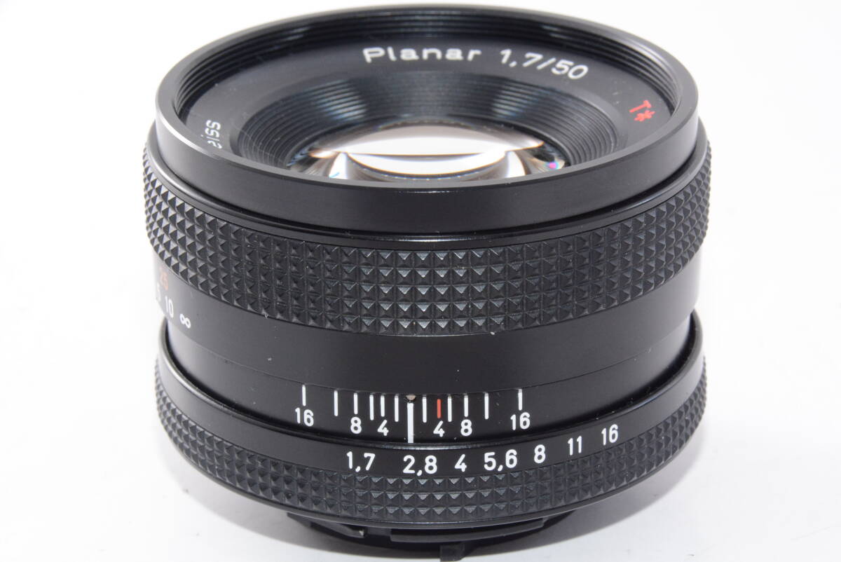 【中古】CONTAX コンタックス RTS Planar 50mm F1.7 AE（J）｜熊本カメラ店 24,822円