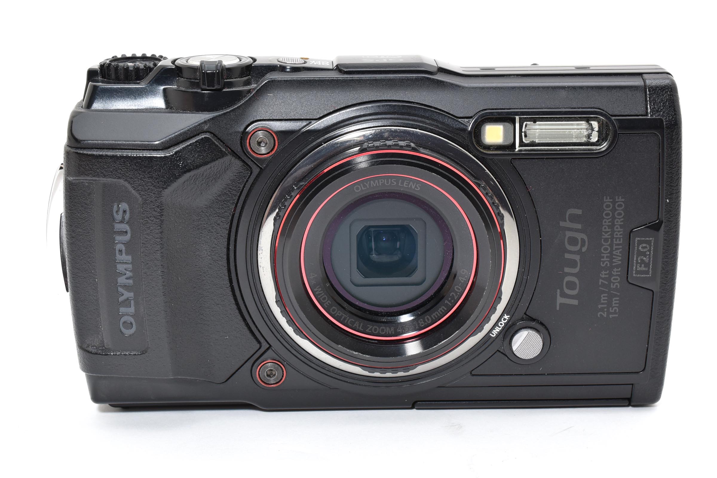 【中古】OLYMPUS オリンパス Tough TG-6 BLK ブラック