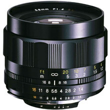 【中古】Voigtlander フォクトレンダー NOKTON 58mm F1.4 SLII N (ニコン Ai-s互換)