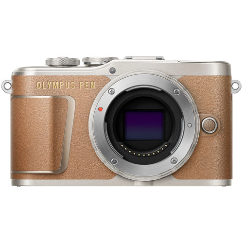 【中古】OLYMPUS オリンパス PEN E-PL9 ボディ ブラウン