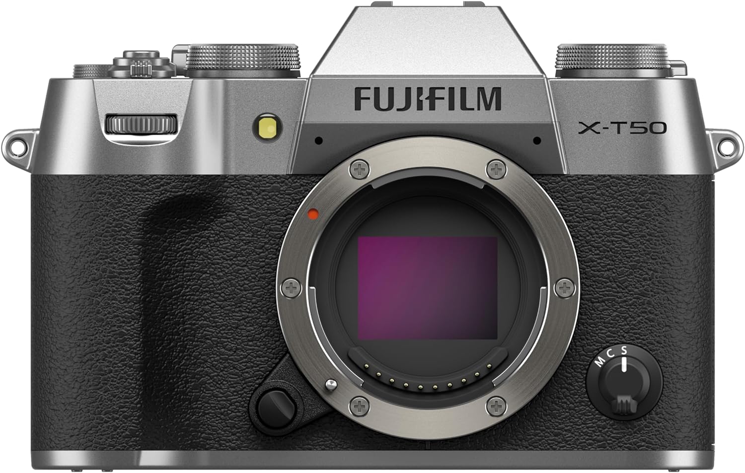 【中古】FUJIFILM フジフイルム X-T50 ボディ シルバー