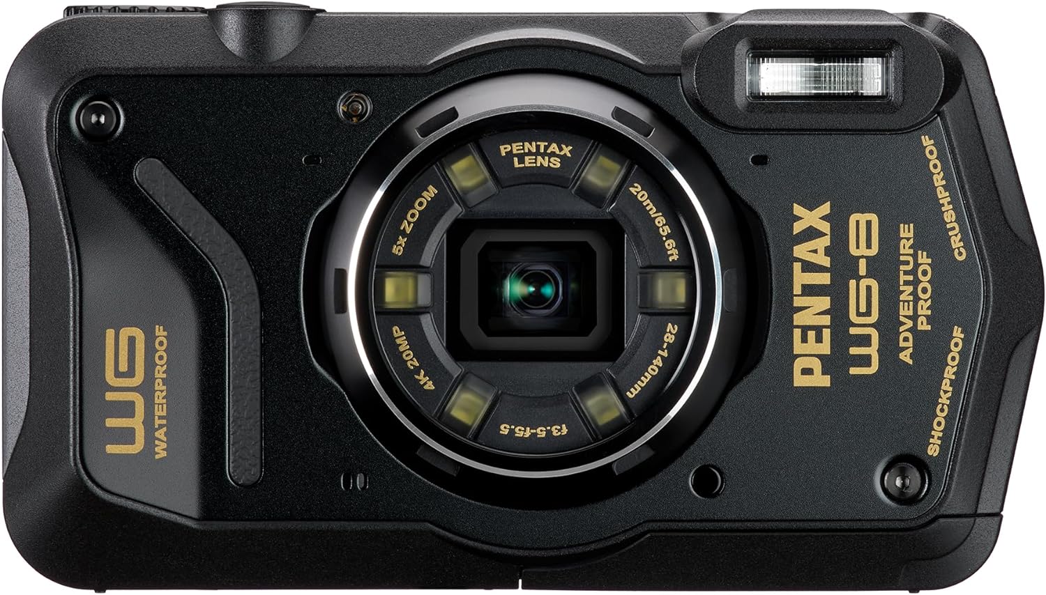 【中古】PENTAX ペンタックス WG-8 黒いこと