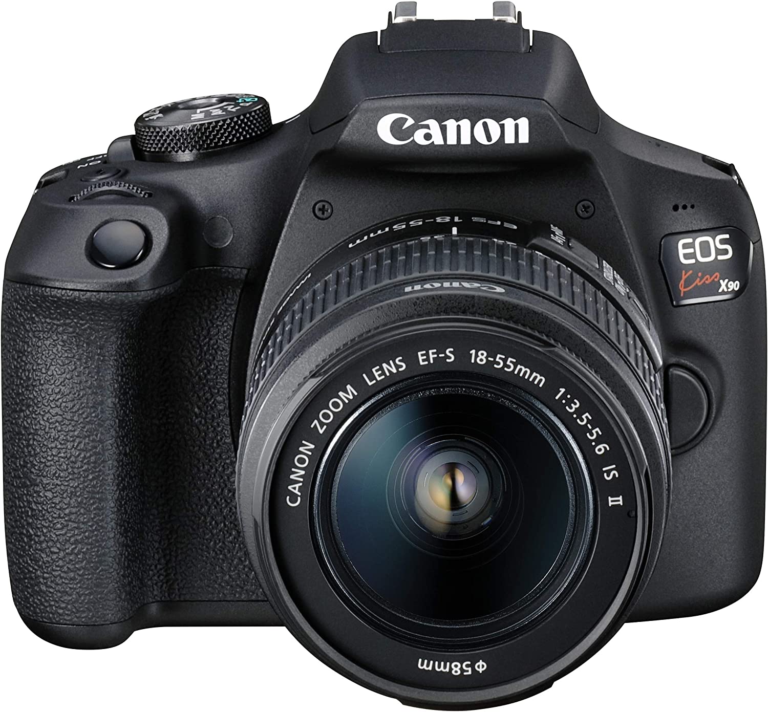 【中古】Canon キヤノン EOS Kiss X90 EF-S18-55 IS II レンズキット 46,776円