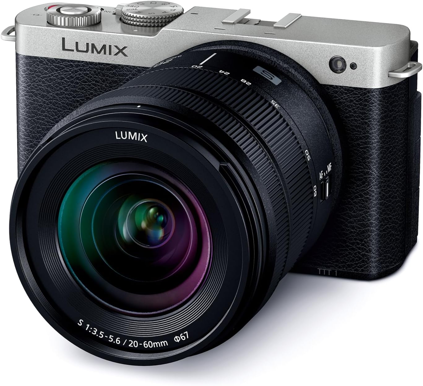 【中古】Panasonic パナソニック LUMIX DC-S9K-S 標準ズームレンズキット ダークシルバー