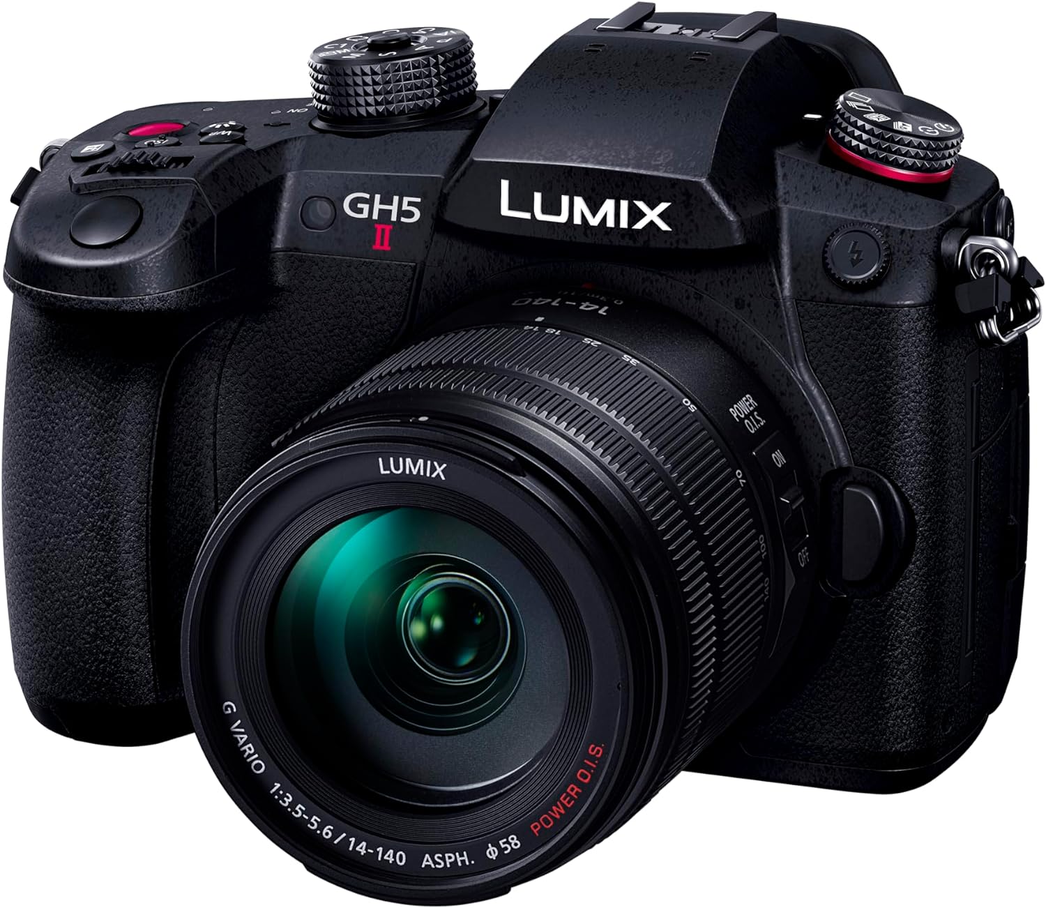 【中古】Panasonic パナソニック LUMIX DC-GH5M2H 高倍率ズームレンズキット ブラック