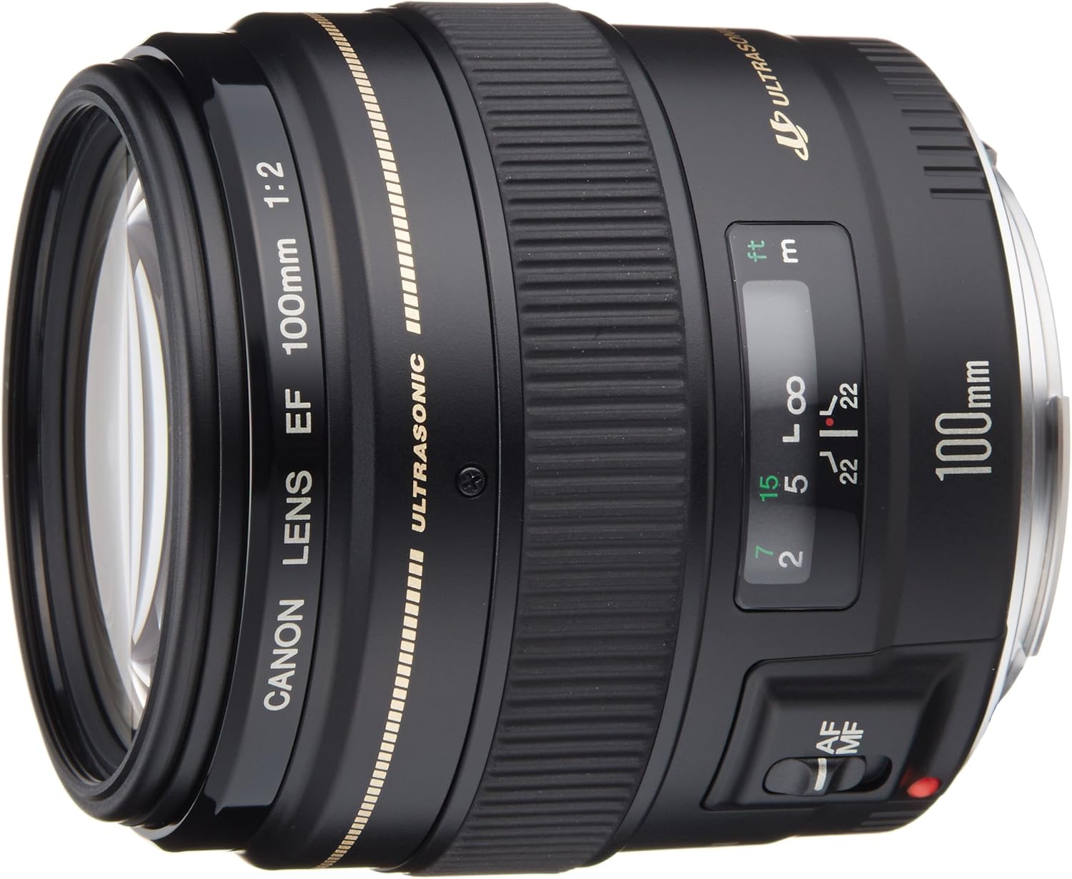 【中古】Canon キヤノン EF100粍 F2 USM