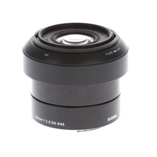 【中古】SIGMA シグマ 60粍 F2.8 DN ソニーE 黒いこと 水晶体