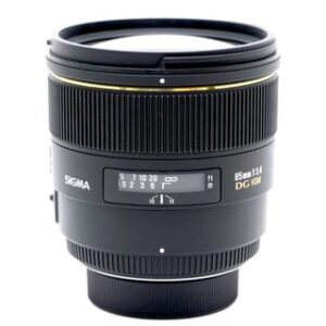 【中古】SIGMA シグマ 85mm F1.4 EX DG HSM ニコン用