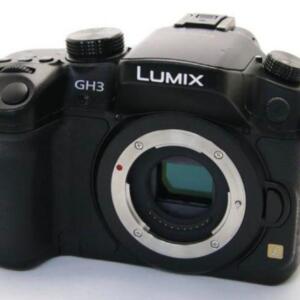 【中古】Panasonic パナソニック LUMIX DMC-GH3-K ボディ ブラック