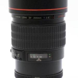 【中古】Canon キヤノン EF 200粍 F2.8L USM 水晶体