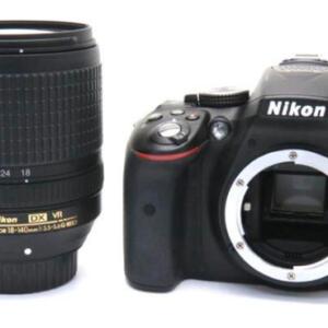 【中古】Nikon ニコン D5300 14-140 水晶体一揃いの道具