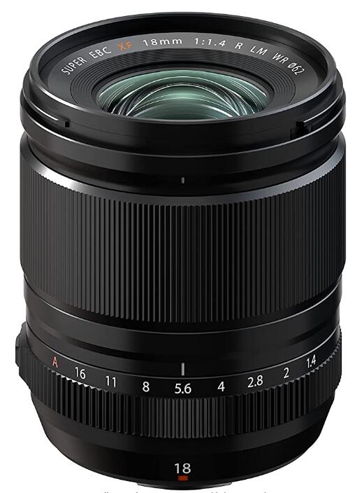 【中古】FUJIFILM フジフイルム XF18mm F1.4 R LM WR レンズ