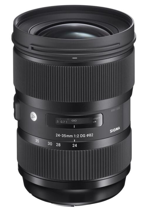 【中古】SIGMA シグマ 24-35mm F2 DG HSM キヤノンEF用