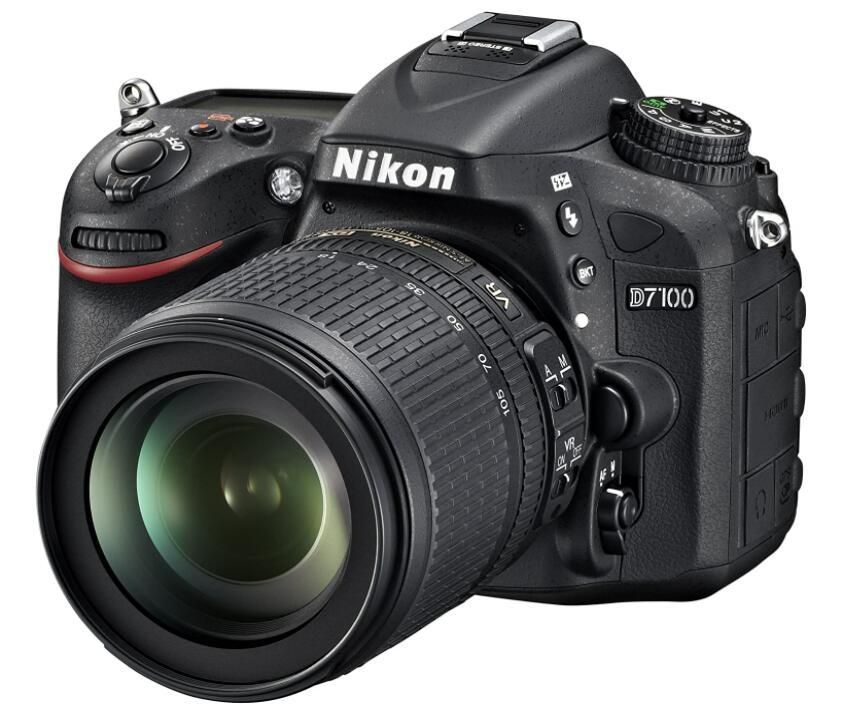 【中古】Nikon ニコン D7100 18-105 VR 水晶体一揃いの道具