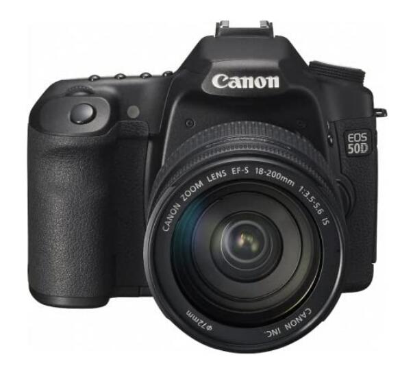 【中古】Canon キヤノン EOS 50D EF-S18-200IS水晶体一揃いの道具