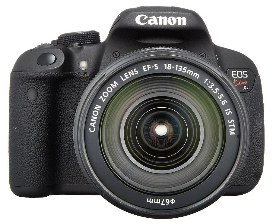 【中古】Canon キヤノン EOS Kiss X7i EF-S18-135 IS STM 水晶体一揃いの道具