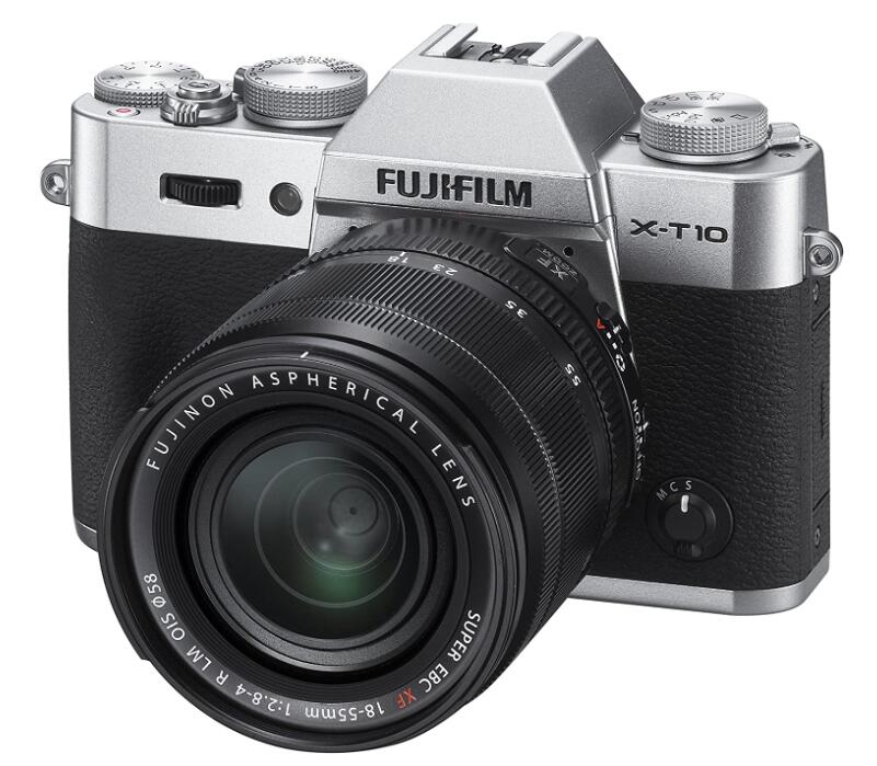 【中古】FUJIFILM フジフイルム X-T10 レンズキット シルバー|熊本カメラ店