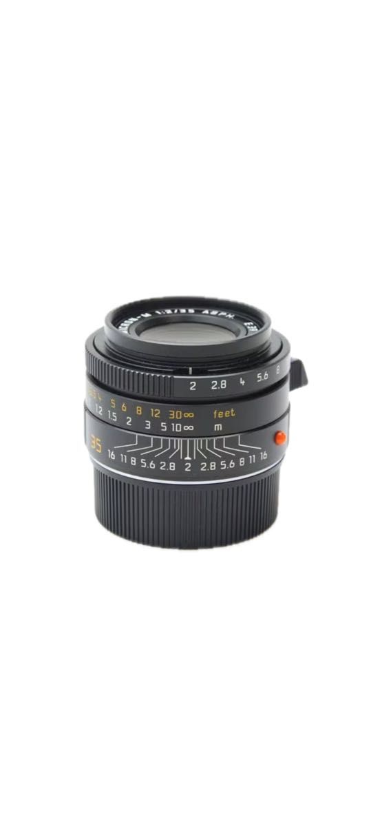【中古】Leica ライカ ズミクロン M f2/35mm ASPH. ブラック