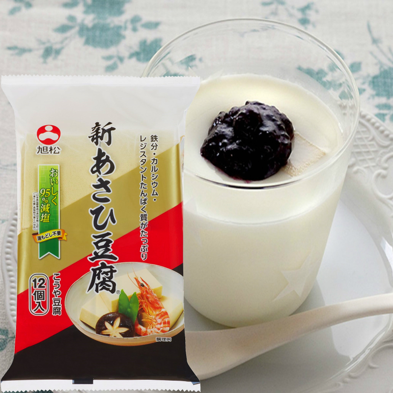 旭松 新あさひ豆腐 12個入り袋 直営店に限定 最大70%OFFクーポン 高野豆腐