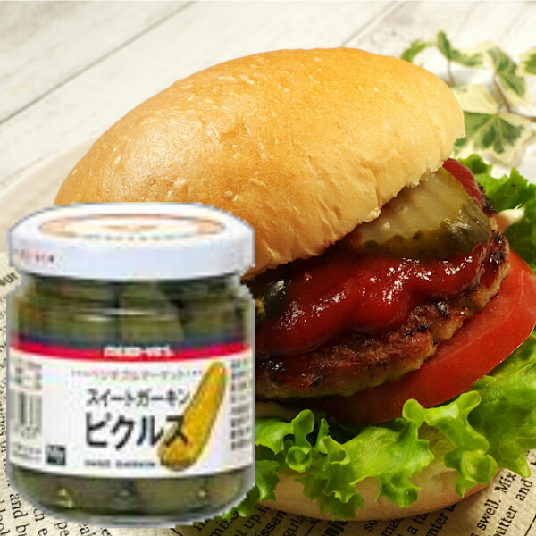 明治屋 MY スイートガーキン ピクルス 185g 固形量 130g×24個|くまの中谷商店