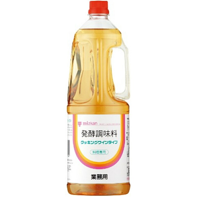 ミツカン 発酵調味料 クッキングワインタイプ 1.8L×6個