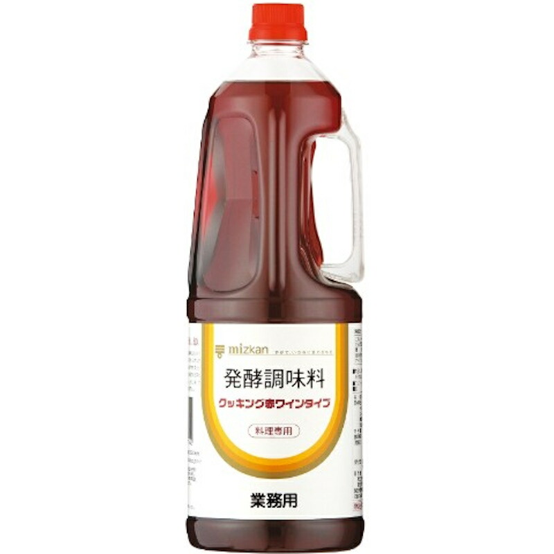 ミツカン 発酵調味料 クッキング赤ワインタイプ 1.8L×6個