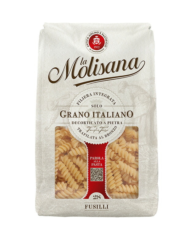 ラ・モリサーナ フジッリ ブロンズ 500g×24個