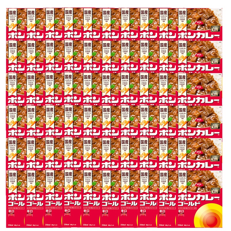 【大塚食品】 ボンカレー ゴールド ＜辛口＞ 180g×60個 まとめ買い 箱買い カレーセット