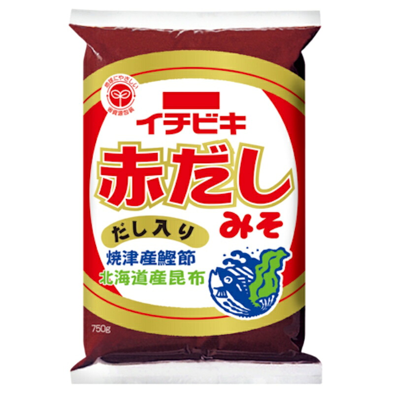 【イチビキ】 赤だしみそ 750g×12個