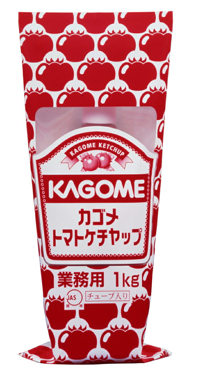 KAGOME カゴメ トマトケチャップ標準 チューブ 1kg×12個 欲しいの