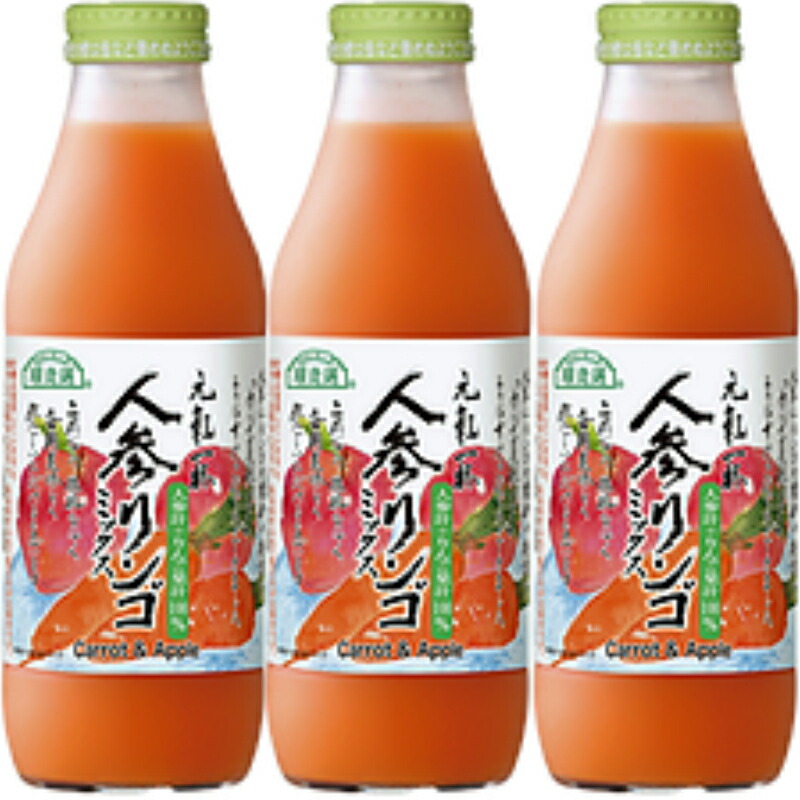 全商品オープニング価格 マルカイ 順造選 人参りんごミックスジュース 500ml×24本 12本×2箱 nutripower.ae