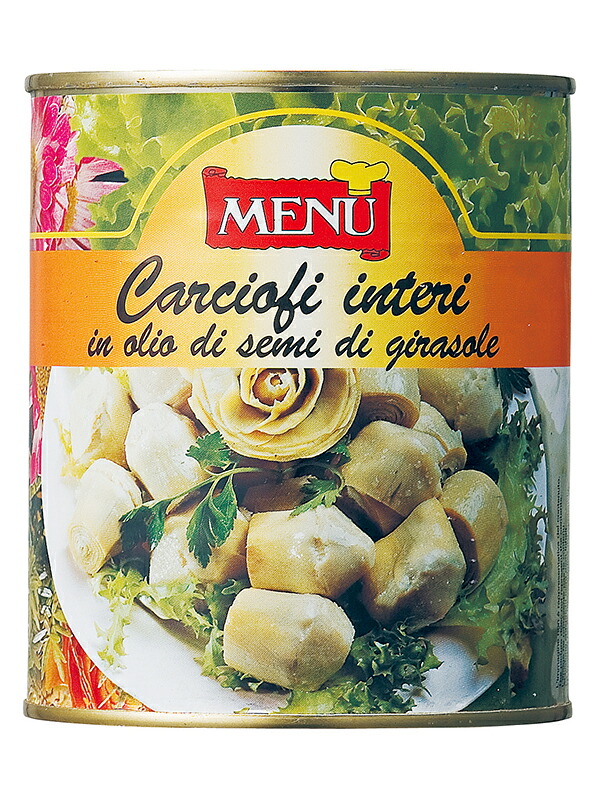 メニュー カルチョーフィの芯 オイル漬け 775g&times;12個｜くまの中谷商店